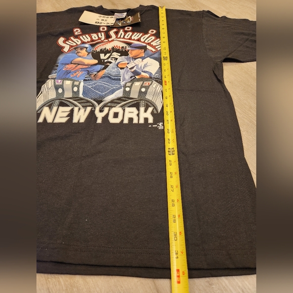 Vintage New York Yankees Subway Series World Series Derek Jeter NY Mets Size XL - Picture 6 of 7